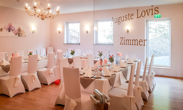 Hotel Beckmann Göttingen: Feiern im Auguste-Lovis-Zimmer